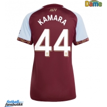 Aston Villa Boubacar Kamara #44 Hjemmedrakt Dame 2025-26 Kortermet